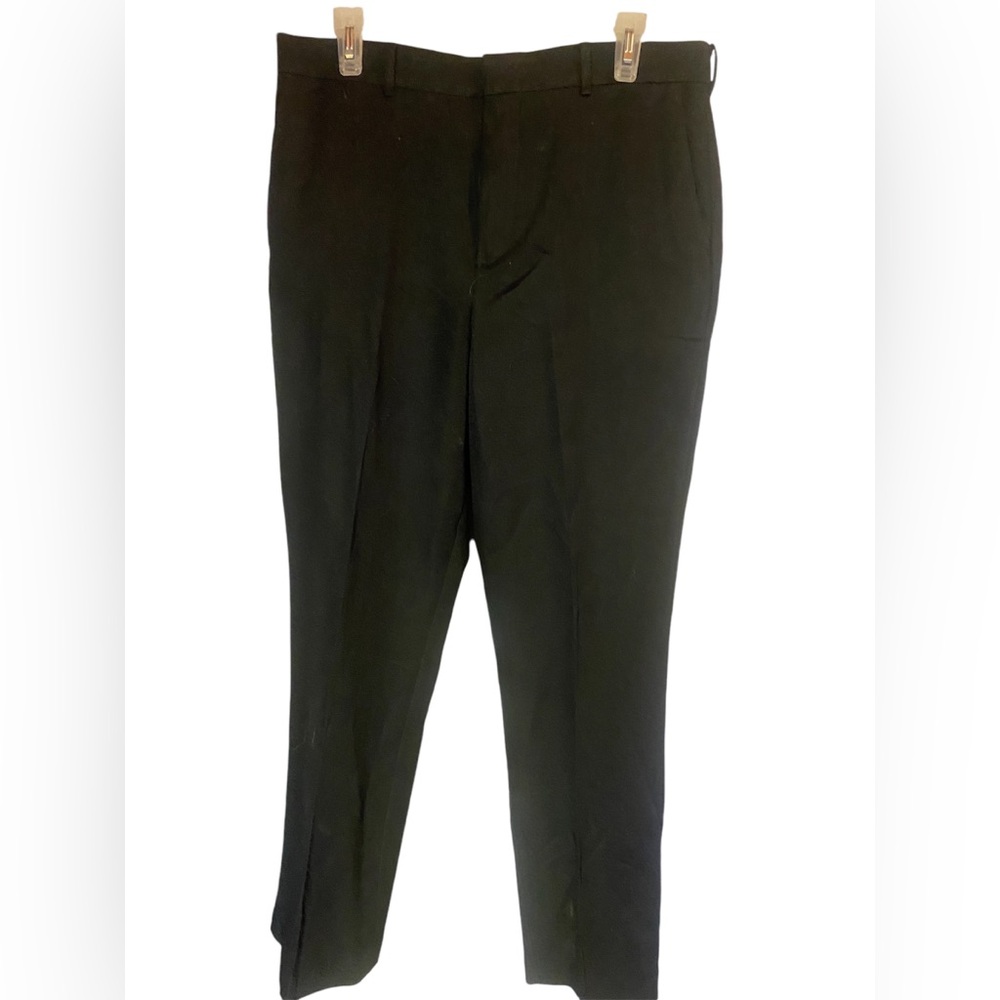 Knightsbridge black neutral business casual  mens Dress Pants slacks 34 30